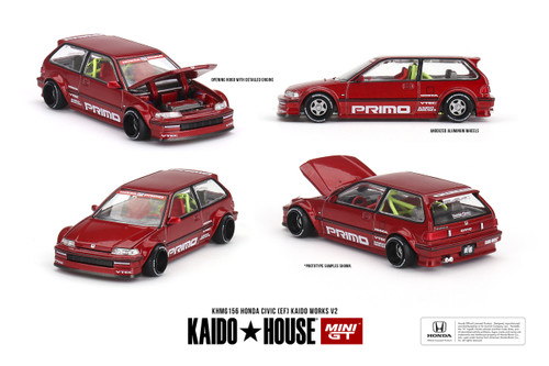 Mini GT Honda Civic (EF) Kaido Works V2