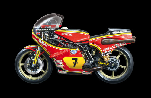 Italeri 4644 - 1/9 Scale Suzuki RG 500 XR27 Team Heron 1978