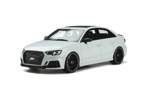 GT Spirit GT346 2019 Audi RS3 (8V) Sedan, Glacier White 1/18