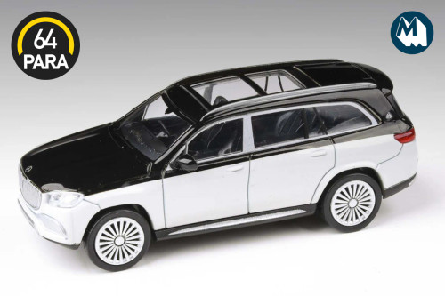 PARA64 1:64 Mercedes-Maybach GLS 600 Two Tone Black over White