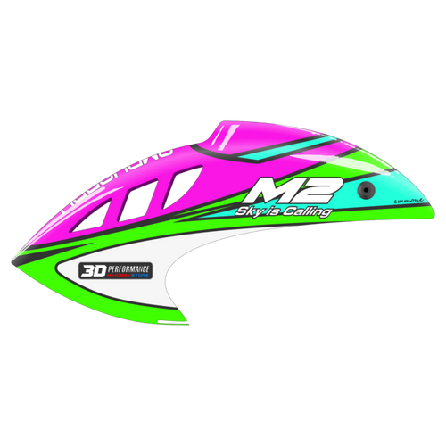 OSHM2448 OMP M2 V3 PRO Canopy - Plasma Pink