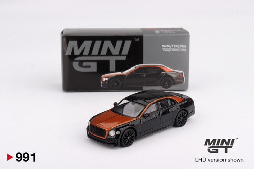 Mini GT Bentley Flying Spur Orange Flame / Onyx