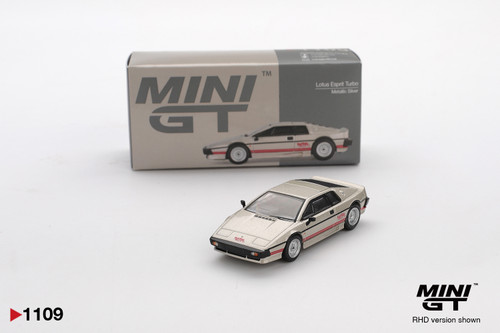 Mini GT Lotus Esprit Turbo Metallic Silver