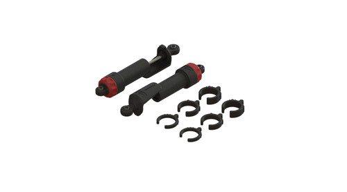 Shock Set, Front (2) Bore:11mm, Length:101mm, Piston:2x1.3mm, Oil:500cst by ARRMA