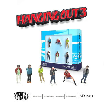 1:64 Figure Set: Hanging Out 3 (Includes 6 Figurines)