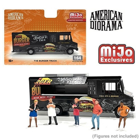 1:64 Food Truck - The Burger Truck