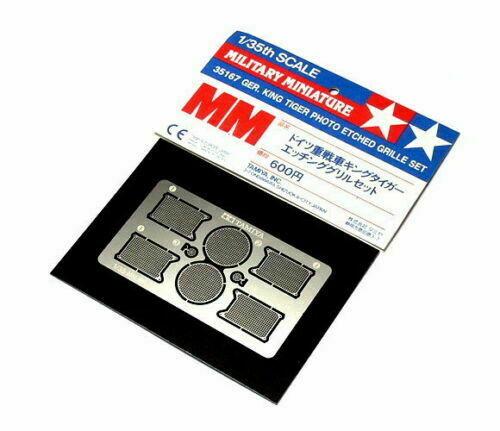 Tamiya 1/35 KINGTIGER PHOTO ETCH GRILL SET 35167