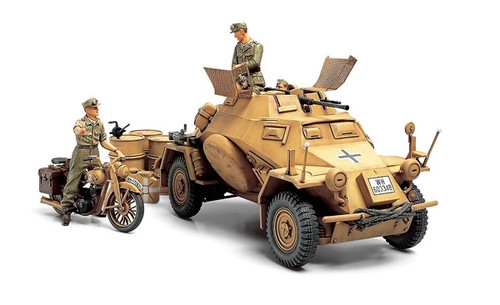 Tamiya 1/35 Sd.Kfz.222 AFRICA KORPS IN NTH AFRICA 35286