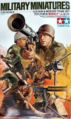 Tamiya 1/35 US GUN & MORTAR CR 35086