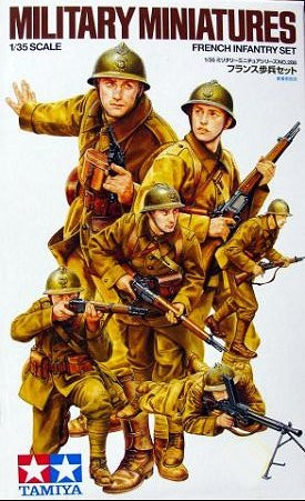 Tamiya 1/35 WWII FRENCH INFANTRY SET 35288