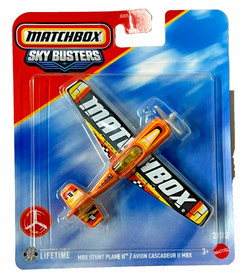 Matchbox Sky Busters MBX Stunt Plane II JJW17
