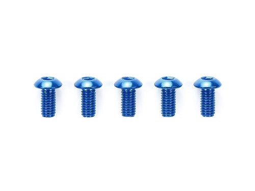 Tamiya 3 x 6mm SOCKET SCREW (5)BLUE 53765