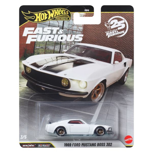 Hot Wheels Premium2026 Fast & Furious 25th Anniversary 1969 Ford Mustang Boss 302