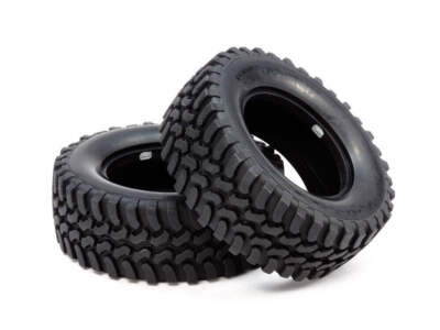 Tamiya CC-01 MUDBLOCK TYRES (2) 54735