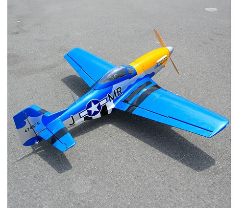 Seagull Models North American P-51D 30cc ARF with JP Retracts, Obsession Scheme