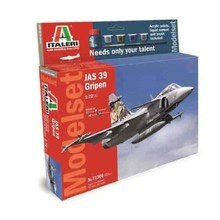 Italeri - 1/72 JAS 39 Gripen Jet Plastic Model Kit [1-71306]