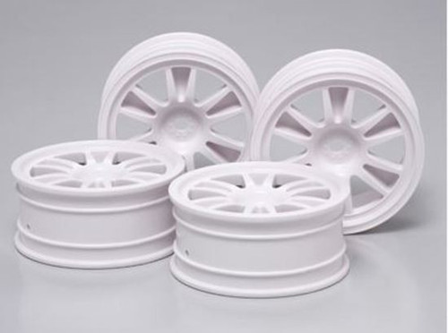 Tamiya M-N 12 SPOKE WHEELS 24mm/+2  (4) 51299