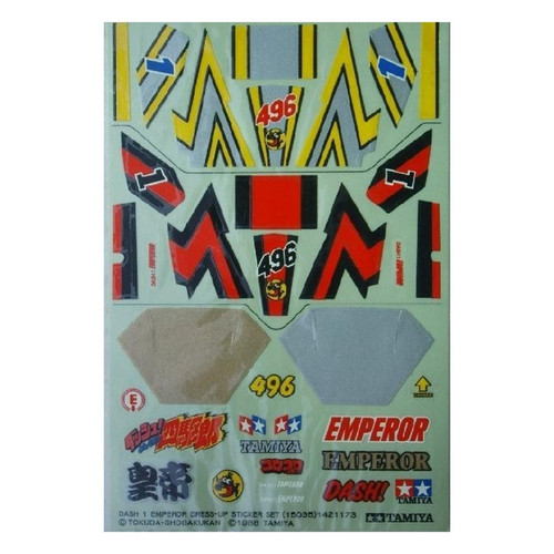 Tamiya MINI 4WD STICKER DASH-1 EMPOR 15035