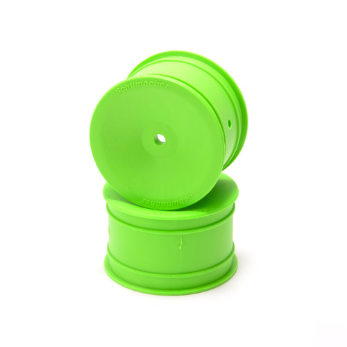 Schumacher - Wheel Off-Road Rear - Hex - Green - pr