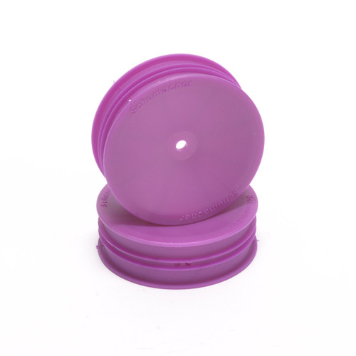 Schumacher - Wheel Off-Road 2WD Slim Front - Hex - Purple - pr