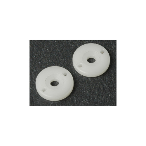 Schumacher - Big Bore Piston; 2 Hole White 1.5 (pr)