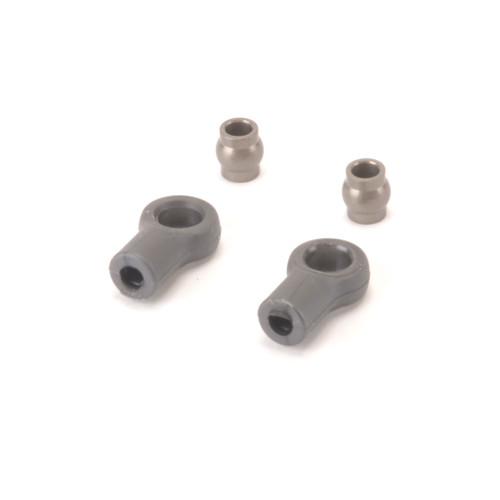 Schumacher - Rod End Ball Wide & Socket (2) - CC,L1/EVO/R/PB,ST/2