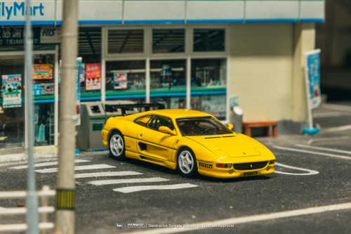 Tarmac Works ROAD64 1/64 Ferrari F355 Challenge Yellow