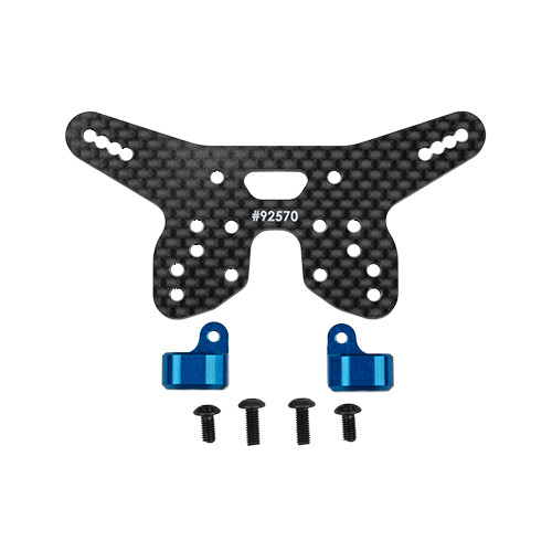 Team Associated RC10B84 Factory Team Vertical Rear Ballstud Mount Shock Tower Kit