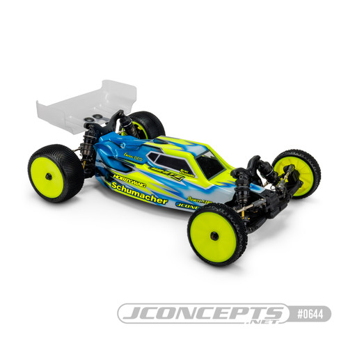 JConcepts Schumacher Cougar LD3 "S15" 1/10 Buggy Body (Clear) w/Two Wings