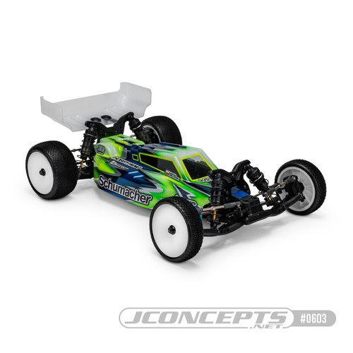 JConcepts Schumacher Cougar LD3 "F2" 1/10 Buggy Body w/Carpet Wing (Clear)