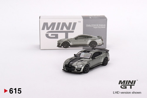 Mini GT Shelby GT500 SE Widebody Pepper Gray Metallic