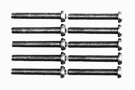 Tamiya TITANIUM RND SCREW 3X20MM(10 53014