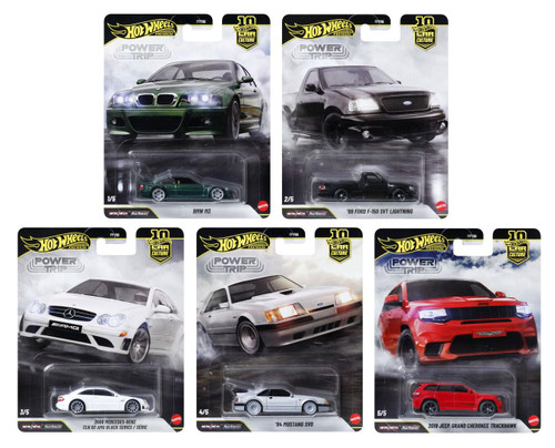 Hot Wheels Car Cultures 2026 Power Trip Set of 5 Cars FPY86-961R