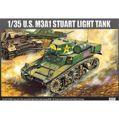 ACADEMY* 1/35 U.S. M3A1 STUART LIGHTTANK