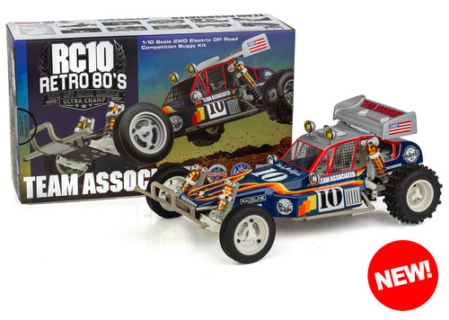 Team Associated RC10 Retro 80’s Ultra Champ Vintage 1/10 Electric 2WD Buggy Kit