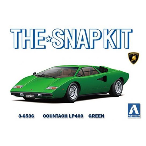 AOSHIMA 1/32 LAMBO COUNTACH LP400 - GREEN