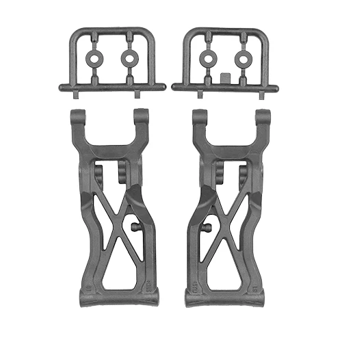 Team Associated RC10B7 Factory Team V2 Carbon Rear Suspension Arms (2) (81mm)
