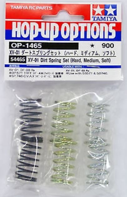 Tamiya XV-01 DIRTS SPRING SET H/M/S 54465
