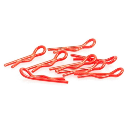 Schumacher - Small Body Clip 1/10 - Fluorescent Red (8)