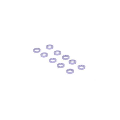Schumacher - M3 Alloy Washers Grey 1.0mm (pk10)