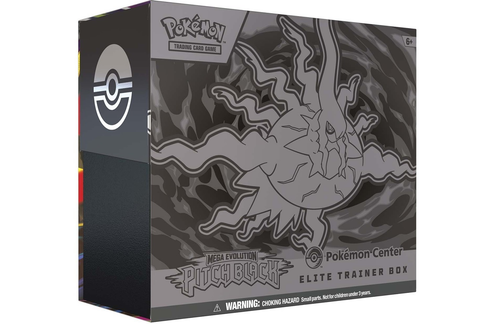 Pokemon TCG Mega Evolutions 5 Pitch Black Elite Trainer Box (Pre-order, release on 17th July)
