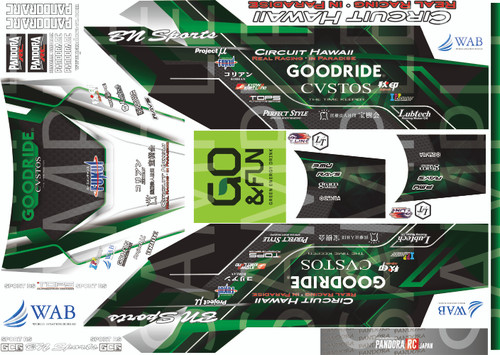 Pandora Vinyl＆Logo Sticker SET (Jin Horino SPEC) [VGP-616]