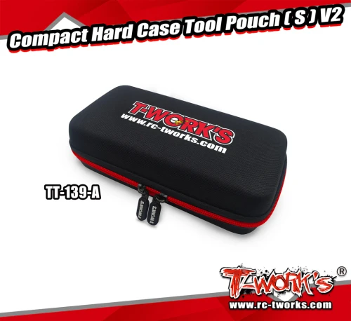 T-Works - Compact Hard Case Tool Pouch ( S ) V2