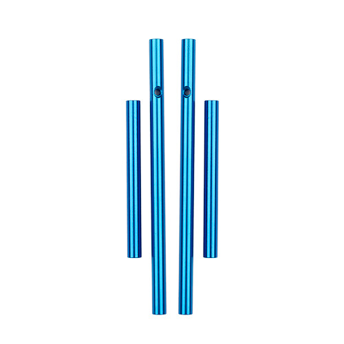 Team Associated RC10 Nose & Wing Tubes (Blue)