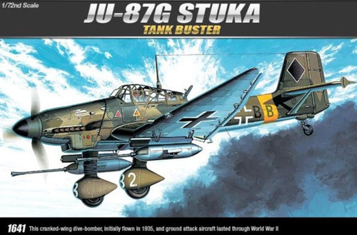 ACADEMY 1/72 JU-87G- "TANK BUSTER"