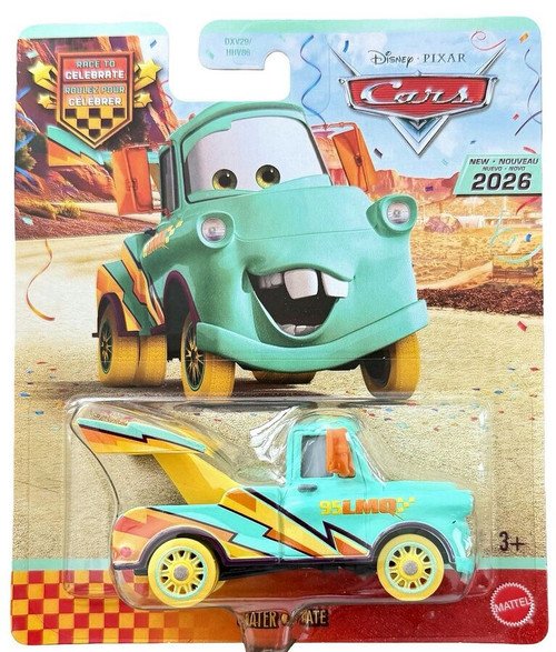 Disney Pixar Cars Race to Celebrate - Mater Diecast JJW66