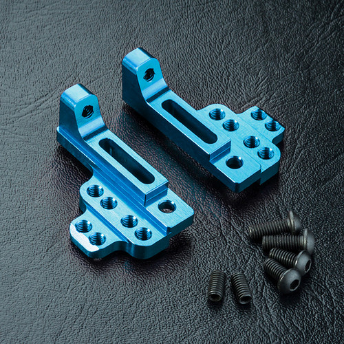 [D] MST Alum. upper bulkhead R/L (blue)