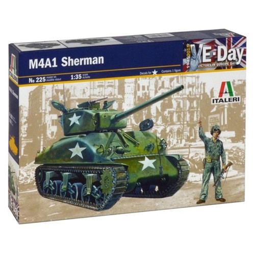 ITALERI 1/35 SHERMAN M4-A1 ALL
