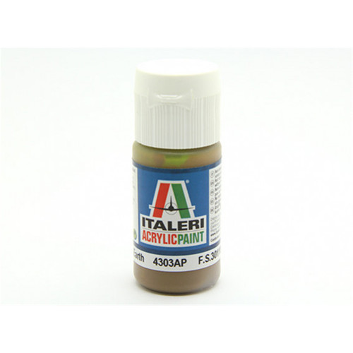 ITALERI/VALLEJO PAINT - FLAT DARK EARTH