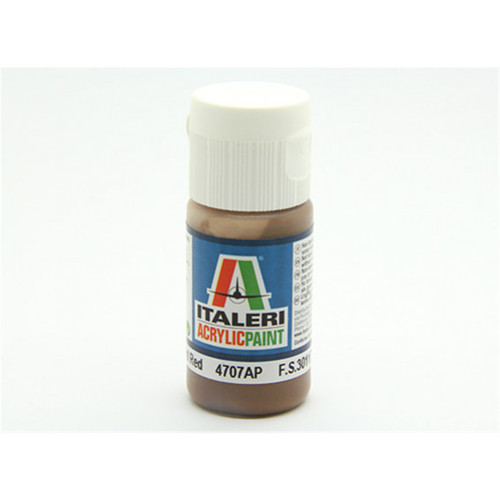 ITALERI/VALLEJO - FLAT EARTH RED